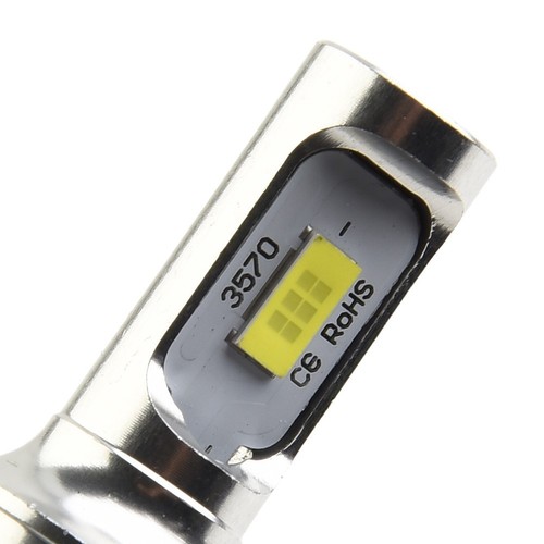 2 Pcs H7 LED Headlight Bulb 6000K HiLow Beam Replace Xenon Canbus Error - Picture 6 of 12