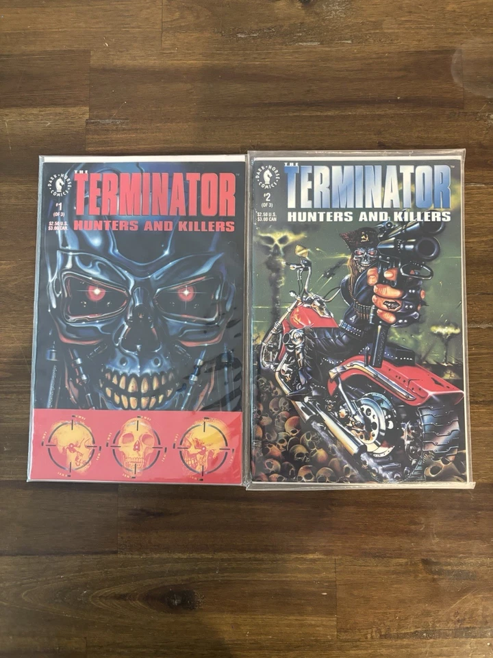 DARK HORSE TERMINATOR 6 Issue Comic Lot VF/NM 1992 - Image 3 of 4