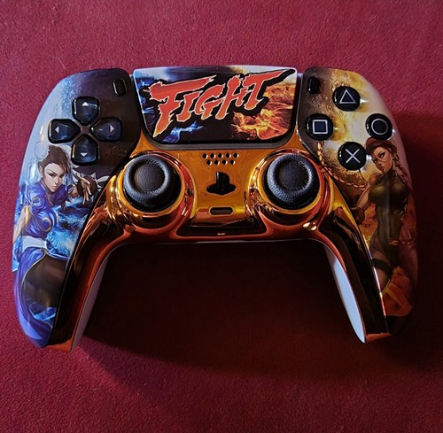 Sony PS5 Controller (Street Fighter Cammy Chun Li)
