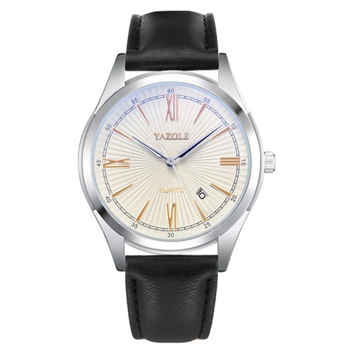 Reloj Hombre Esfera Grande Phantom Luz Vidrio Impermeable - Imagen 9 de 12