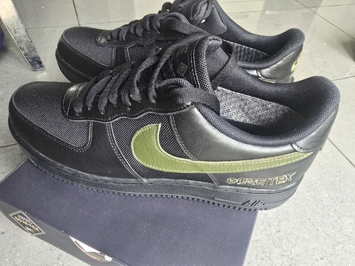 Nike Air Force 1 Low GORE-TEX | Black Cargo/khaki | Uk Size 8.5 | HV3959 010 - Bild 3 von 6
