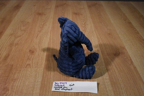 Bolsa de frijoles Jellycat London Cordy Roy pana elefante azul pPush (310-3504) - Imagen 2 de 5