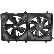 Radiator Condenser Cooling Fan Assembly For 2003-2007 Honda Accord 2.4L