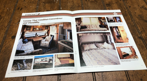 Original Starcraft Catalog - 1985 Travel Trailers - Picture 3 of 4