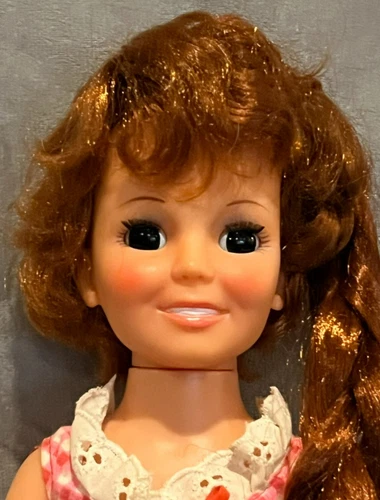 VTG Ideal Crissy Doll 18" 1969 Growing Hair Works