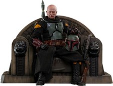 Star Wars: Mandalorian - Boba Fett Throne Figure - Hot Toys