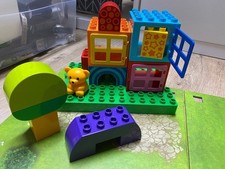 Lego Duplo Kleinkinder Bau-Würfel 10553 Teddy Fenster Baum Regenbogen