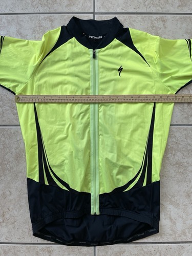 Specialized Men’s Short Sleeve Cycling Full Zip Neon XL Racing Jersey Team Club - Picture 14 of 24