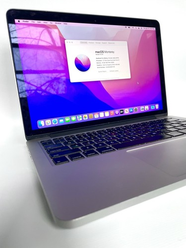 Apple MacBook Pro 13” - 16GB RAM i5 500GB SSD MF839LL/A A1502 Retina - Afbeelding 3 van 8