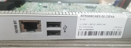 Moduł procesora półkowego Ciena 6500 SP-2 z kartą flash 2 GB - NTK555CAE5 05 - Zdjęcie 18 z 18