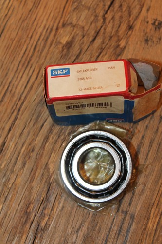 SKF 3205 A/C3 zweireihiges Schrägkugellager, Außendurchmesser 52 mm, Innendurchmesser 25 mm, B20,6 mm