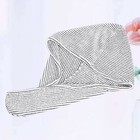  Bamboo Carbon Fiber Hair Drying Superfine Fiber Quick-drying Hair Towel Black