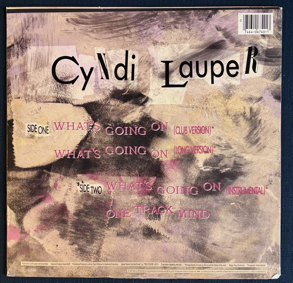CYNDI LAUPER SEVEN 12" SINGLES INCLUDING CHANGE OF HEART WHAT'S GOING ON Foto 4 de 4