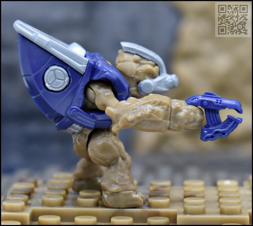 HALO MEGA CONSTRUX COVENANT PURPLE GRUNT CONSCRIPT MINI FIGURE INFINITE MAF 2 - Picture 3 of 5