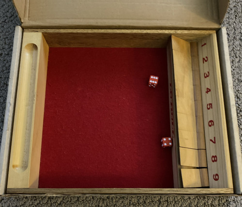Juego de dados vintage Crestline LO-ROLL hecho en EE. UU. - - Imagen 2 de 3