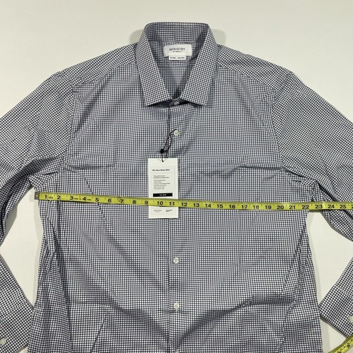 New Ministry Of Supply Mens Aero Dress Shirt XXL Slim Check Print Multi - Picture 6 of 7