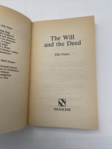 Ellis Peters X6 Paperback Book Bundle Headline Series 80’s 90’s - Picture 11 of 18