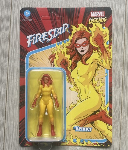 Kenner Marvel Legends x3 Retro 9.5cm Action Figures Fire star, Nova Dark Phoenix - Picture 2 of 4