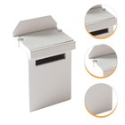  Mail Box Vintage Letter Toy Mailbox for Kids Miniature Dollhouse