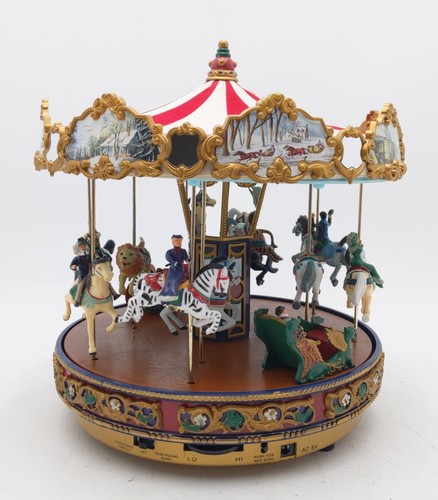Mr. Christmas 79185M Gold Label Collection "The Carousel" 10" (2003) LN/Box - Picture 4 of 8