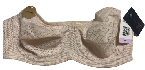 Wacoal Womens Visual Effects Strapless Minimizer Bra 854310 Sand (Beige) 32D NWT - Picture 7 of 10