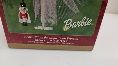 Hallmark Barbie Sugar Plum Princess The Nutcracker Ornament 2001 Vtg Incomplete - Picture 2 of 7