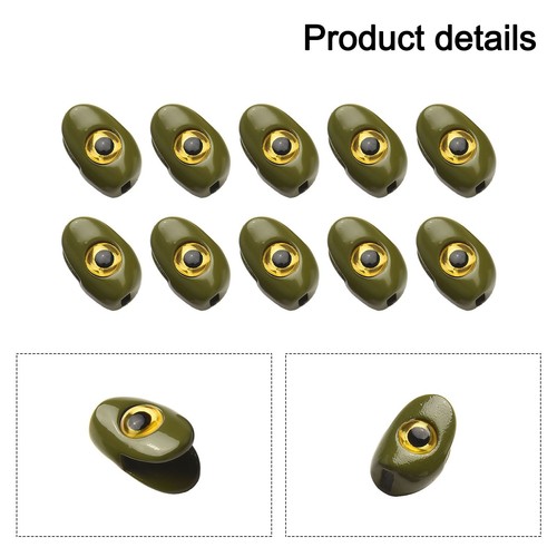 10 Stück Fisch Skulpin Kopf 2 Farben DIY Fischmaske Flyer Jig Langlebig - Bild 4 von 35