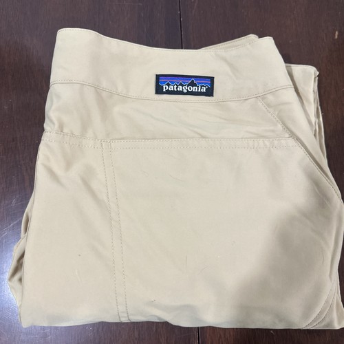 Patagonia Transit Traveler Pants Men’s 31x32 Drawstring Zipper Pocket Tan 51884 - Picture 15 of 15