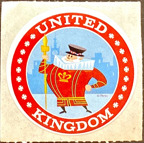 DISNEY STICKER ASSORTMENT 25 different, 50 stickers in new condition & Postcard - Picture 10 of 12