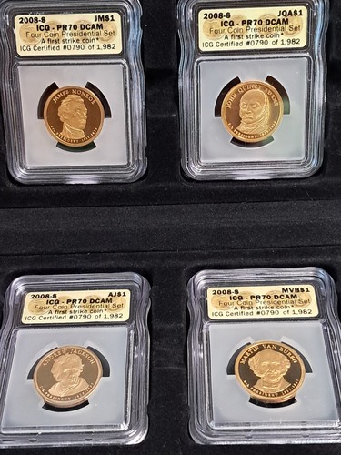 Juego de monedas de prueba presidencial NGC PR70 2008-S - Imagen 1 de 22