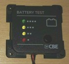 BATTERY LEVEL INDICATOR MONITOR CARAVAN CAMPER 12 VOLT SYSTEMS SOLAR LEISURE RV
