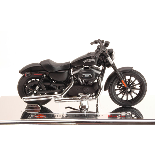 HARLEY DAVIDSON 2014 SPORTSTER IRON 883 1:18 Maisto Moto Modellino - Foto 1 di 1