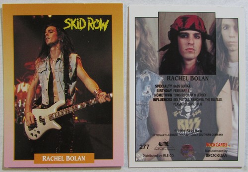 Rock Cards 1991 single trading cards, get more as low as 90 cents! - Picture 241 of 252