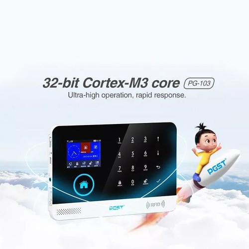 Alarm System fit Home Burglar Security 433MHz WiFi GSM Alarm Wireless Tuya Smart - Picture 4 of 17