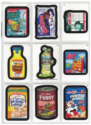 2013 Topps Wacky Packages ANS11 Series 11 COMPLETE SET of 55 BLACK
