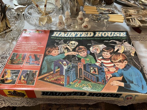 Haunted House Board Game - TolToys - 1971 - Extremely Rare. - Picture 6 of 8