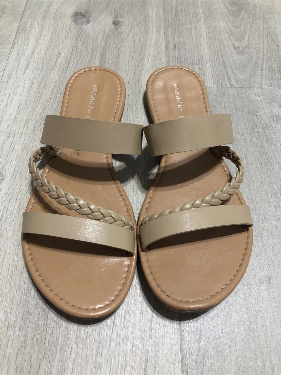 Madden girl deals leather sandals