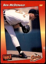Ben McDonald #105 1992 Triple Play
