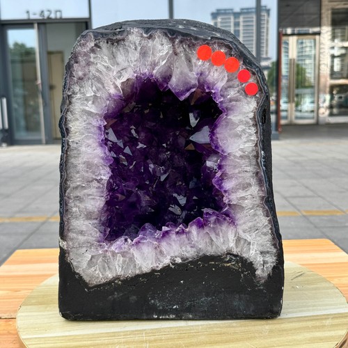 53,6 Pfund natürliche Amethyst Geode Quarz Kristall Cluster Kathedrale Energie Heilung