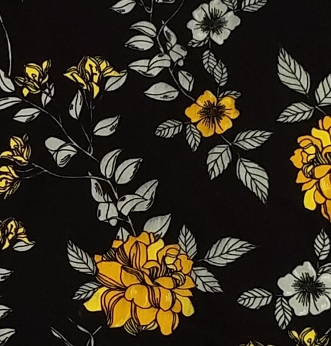 TC LuLaRoe Tall & Curvy Leggings Beautiful Black Floral Print NWT W95 - Picture 2 of 6