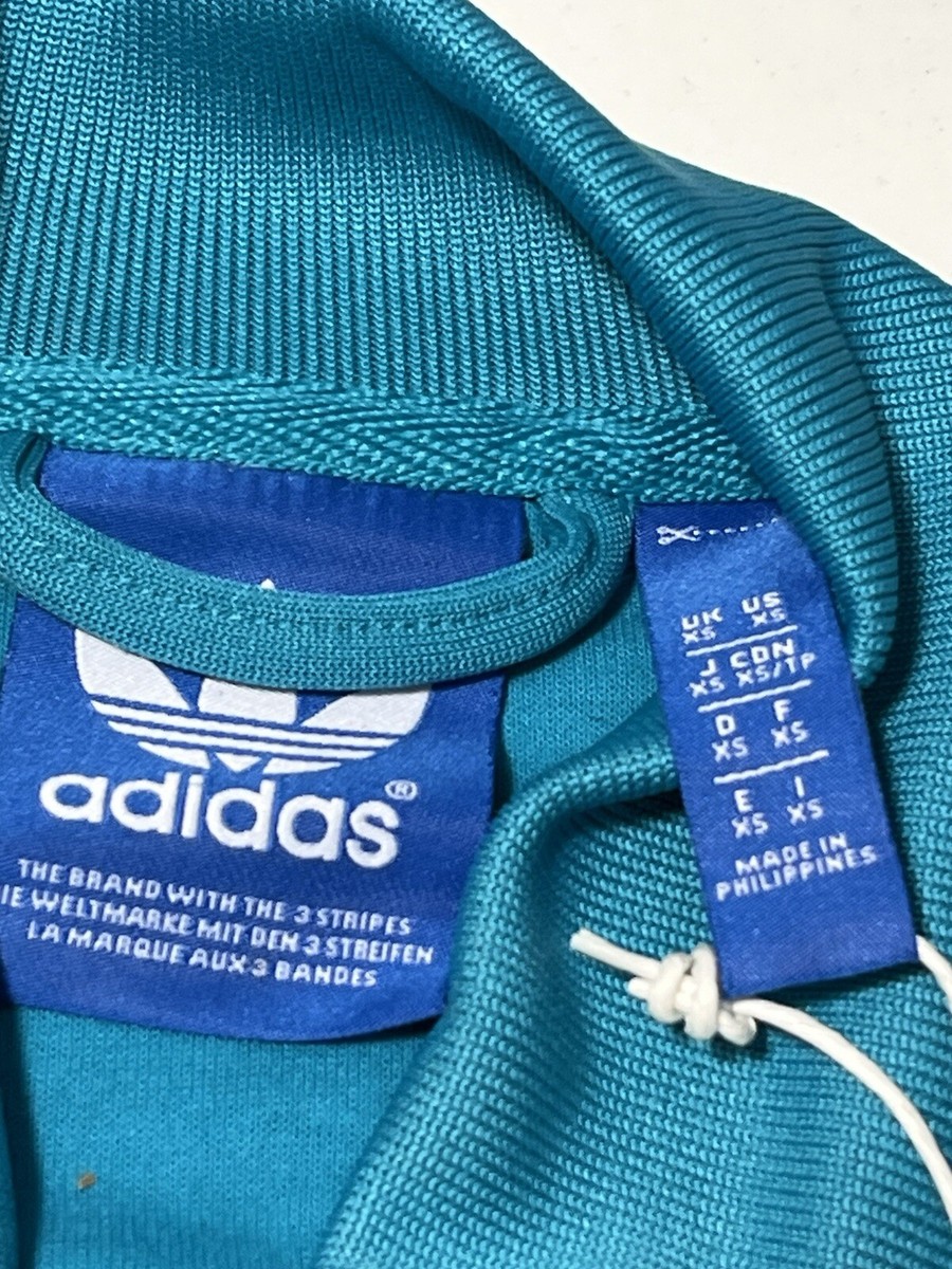 Adidas X Pharrell Williams Track Jacket XS Mono Teal Aqua | eBay