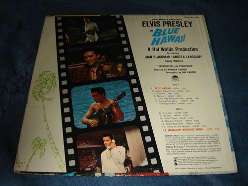 Elvis Presley - Blue Hawaii soundtrack LP RCA Mono original - Picture 3 of 3