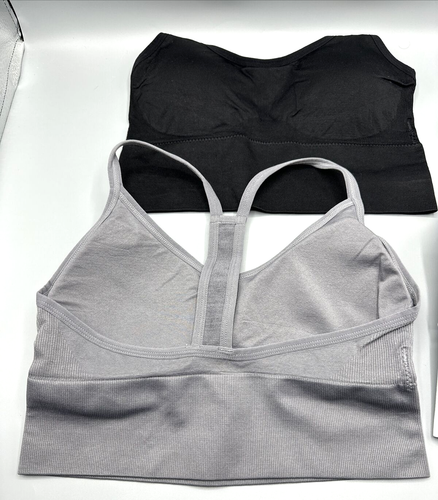 Racerback Sports Bras Padded for Yoga Workout 3 pack Size Medium - Picture 7 of 7