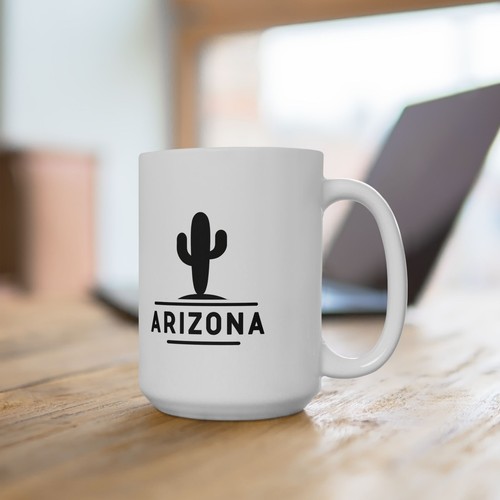 Tazza caffè Arizona Cactus Southwest Cactus Desert Saguaro tazza ceramica 2 lati - Foto 14 di 14