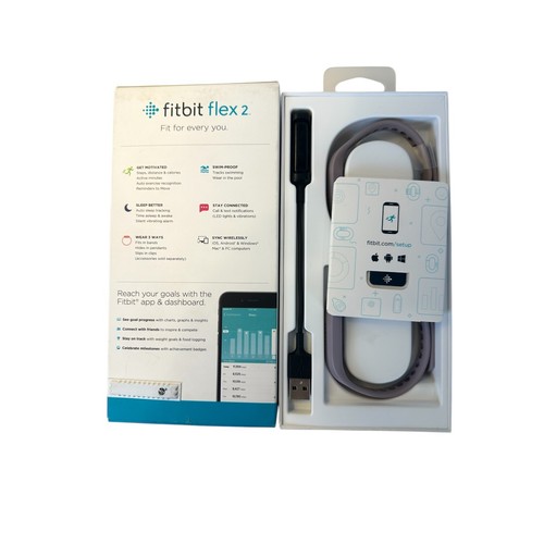 Fitbit Flex 2 Bluetooth Health Activity Sleep Tracker Sports S&L Band IN BOX US - Picture 16 of 23