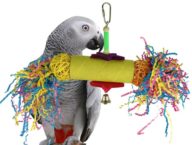 Pet Bird Parrot Toy cage toys Good Fellow for macaw african grey cockatoo amazon