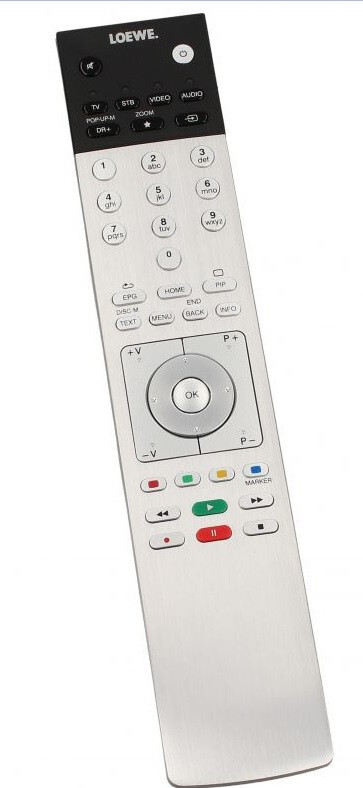 LOEWE Fernbedienung Assist Alu original (89900A23) Individual