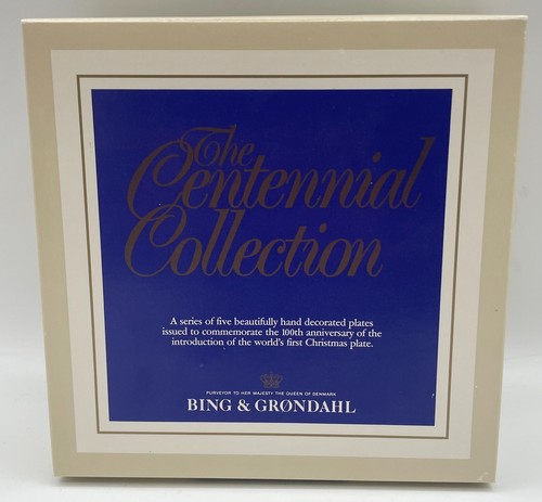Plato Colección Centenario Bing and Grondahl Nº 5 de 1995 nuevo en caja - Imagen 6 de 6