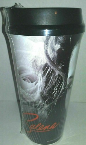 Selena Collectible Tumbler Travel Cup Tejano Superstar Stripes Refill NEW SEALED - Picture 8 of 13