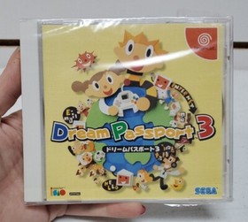 Japanese Sega Dreamcast Lot: Dream Passport 3, Sealed & Nasubi's Room, Complete